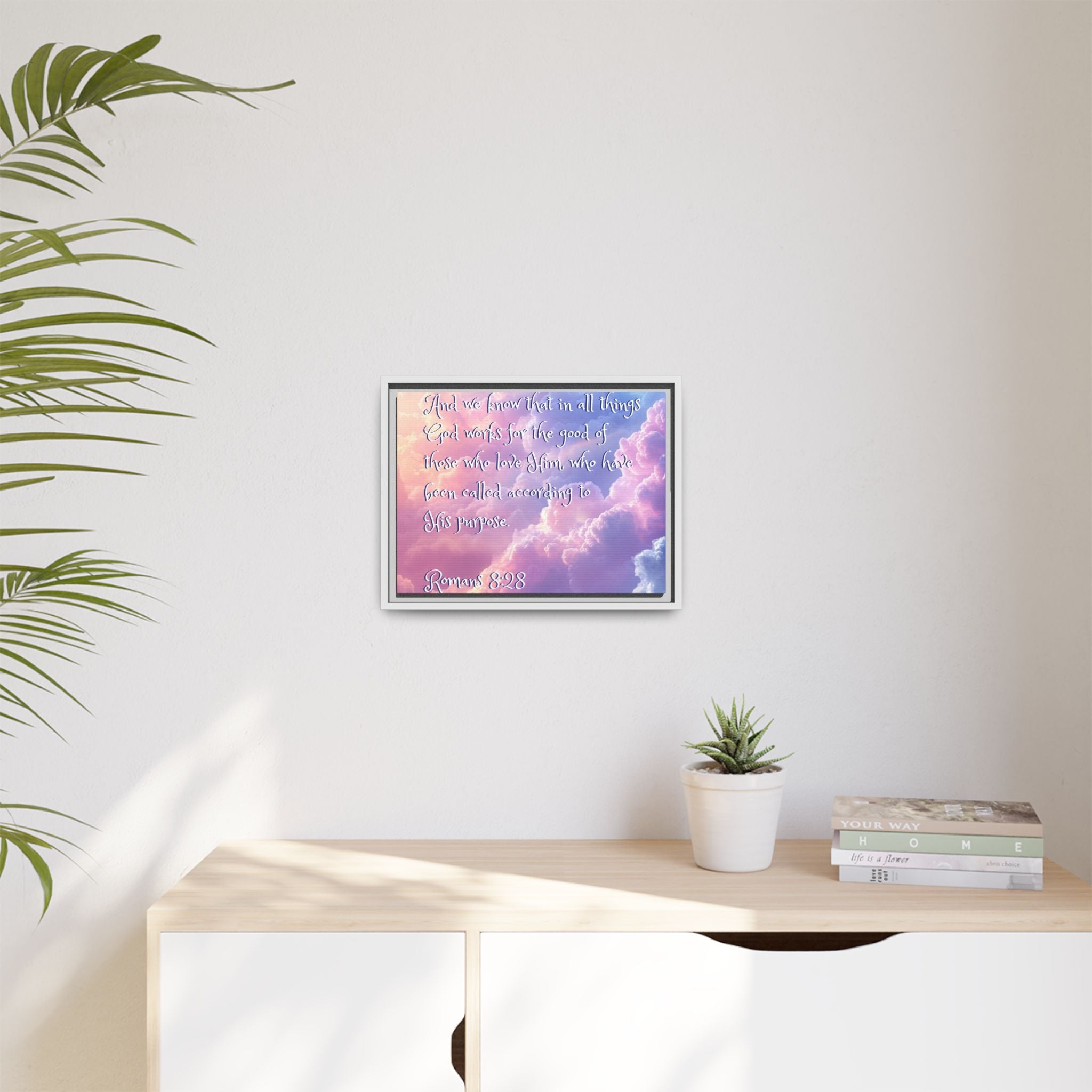 Matte Canvas, Framed (Multi-color)