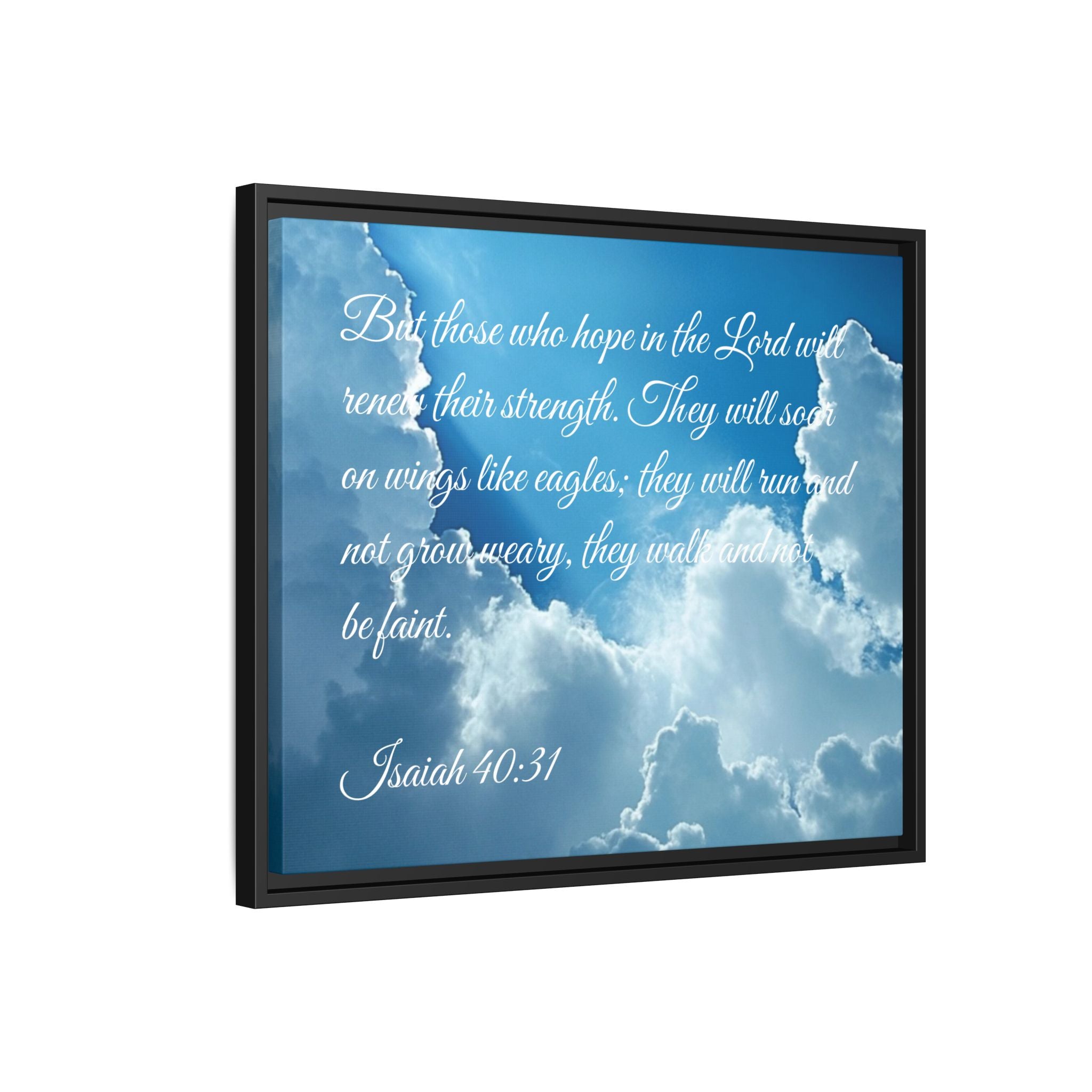 Matte Canvas, Framed (Multi-color)