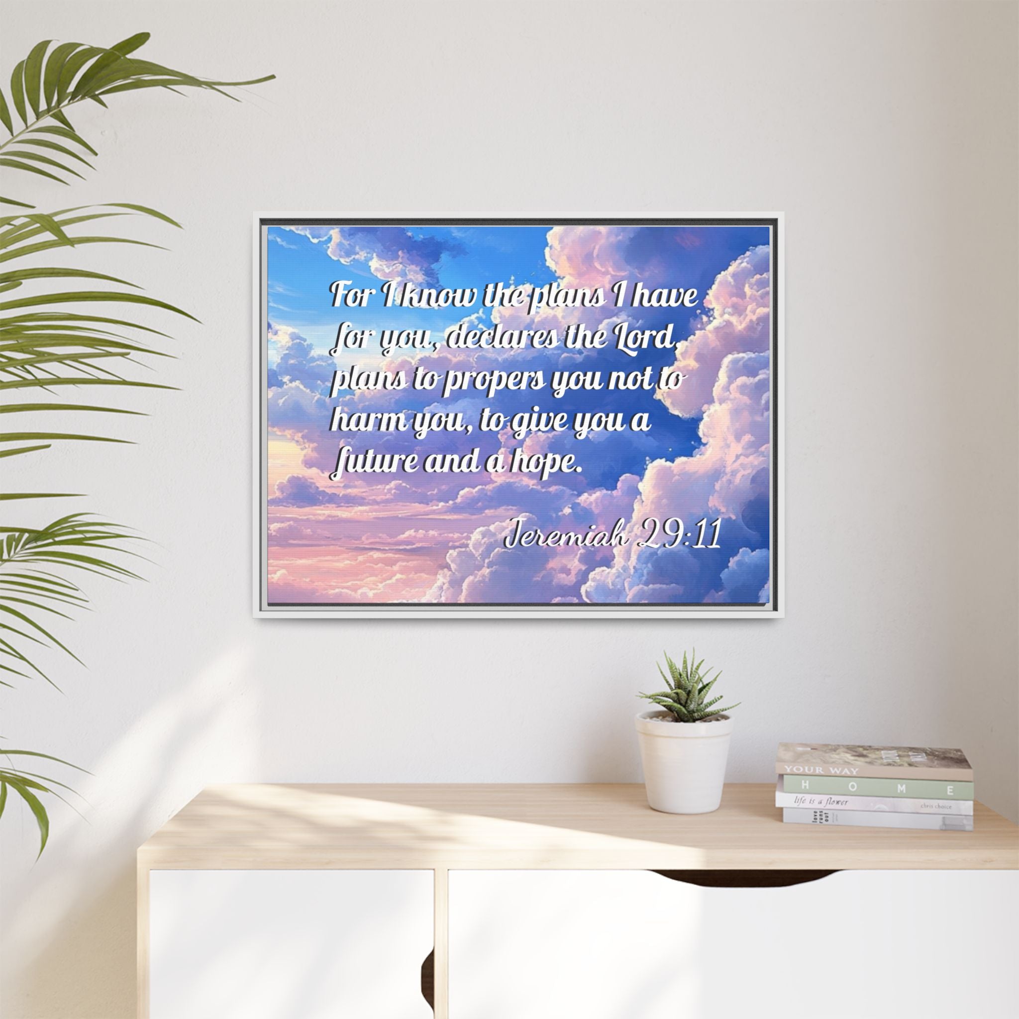 Matte Canvas, Framed (Multi-color)