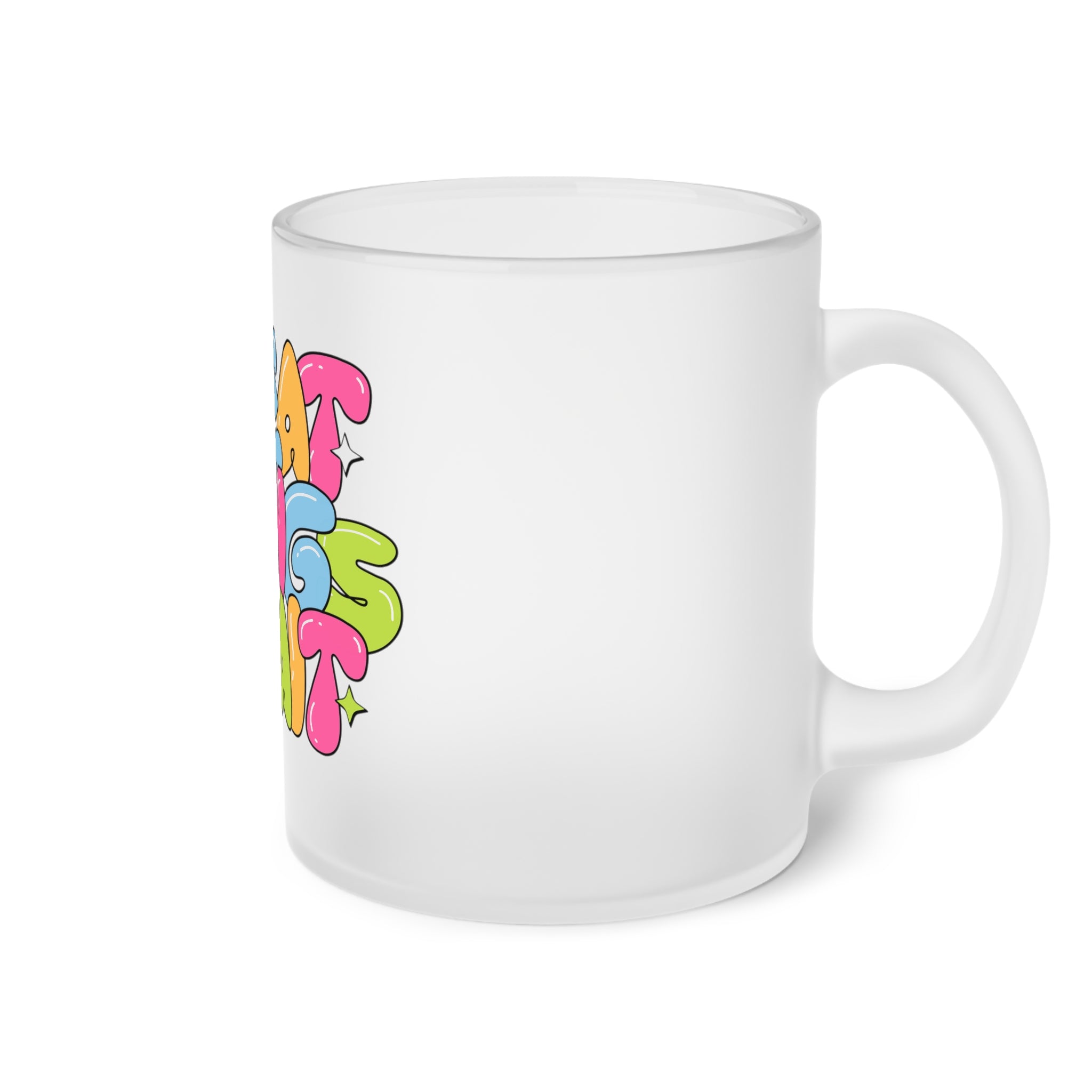 Frosted Glass Mug