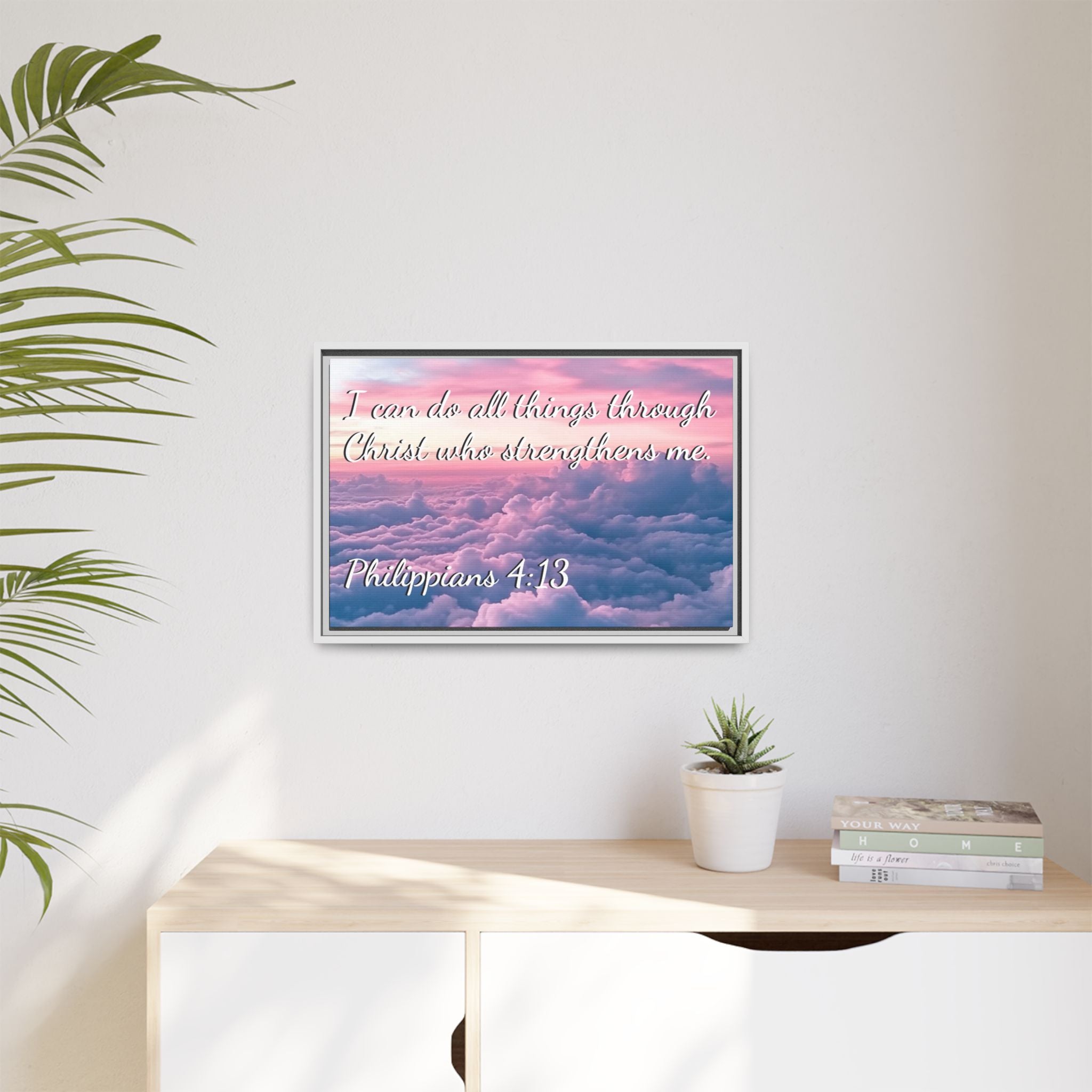 Matte Canvas, Framed (Multi-color)