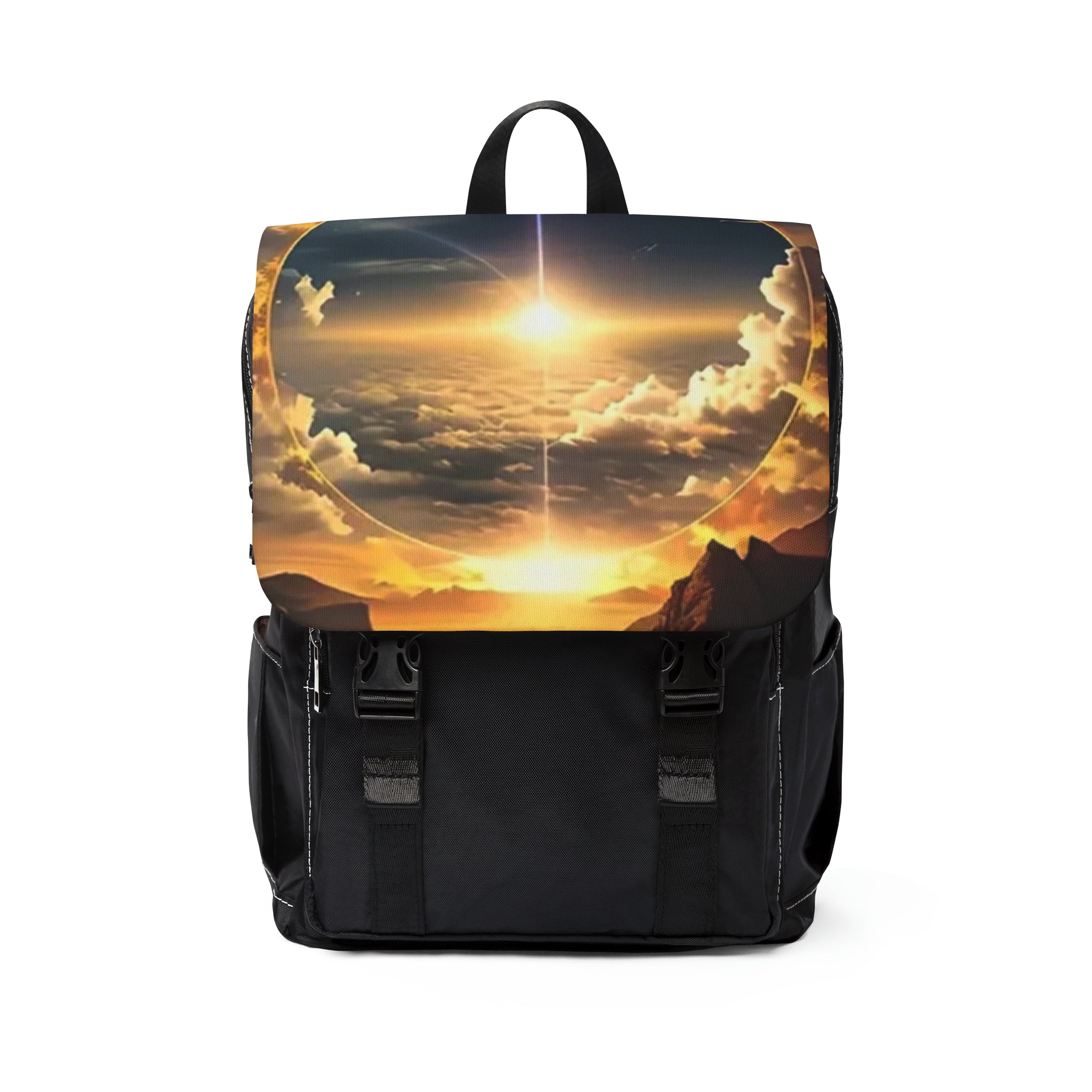 Unisex Casual Shoulder Backpack