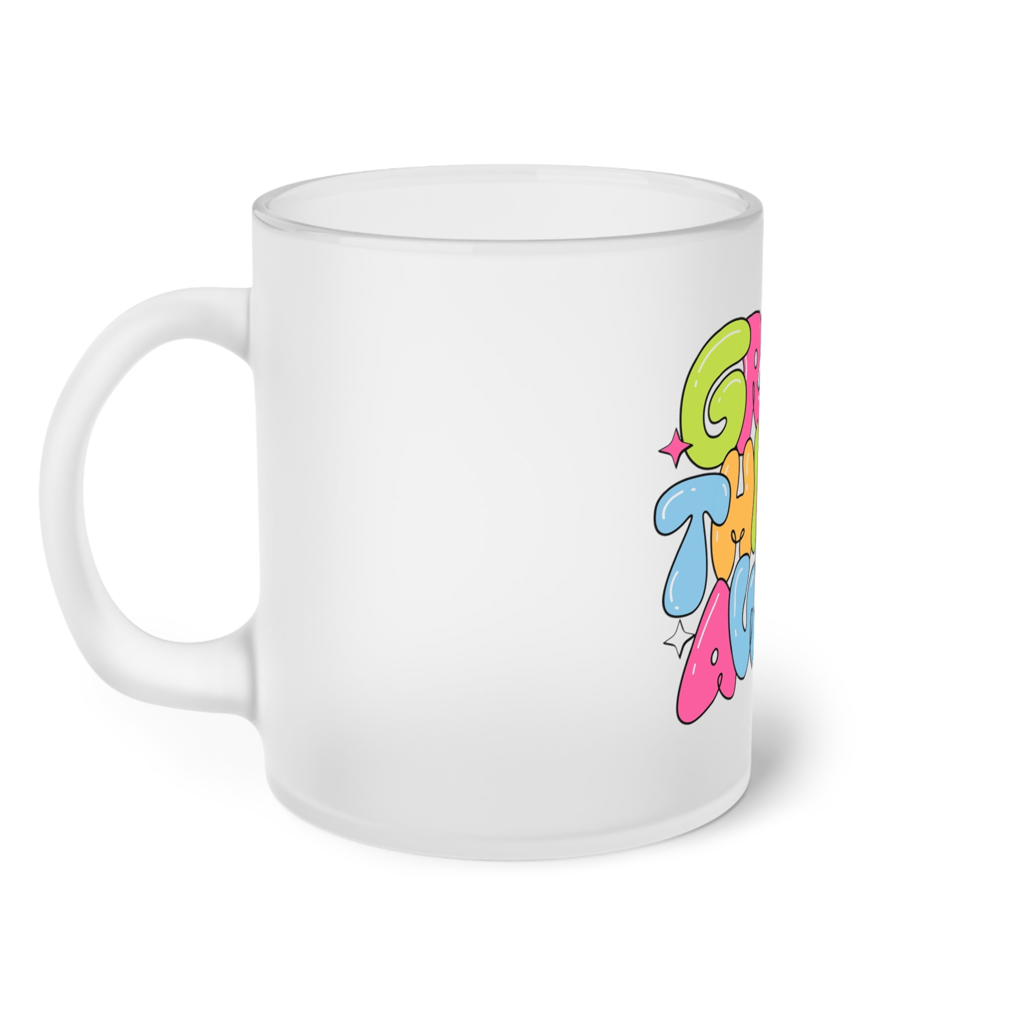 Frosted Glass Mug